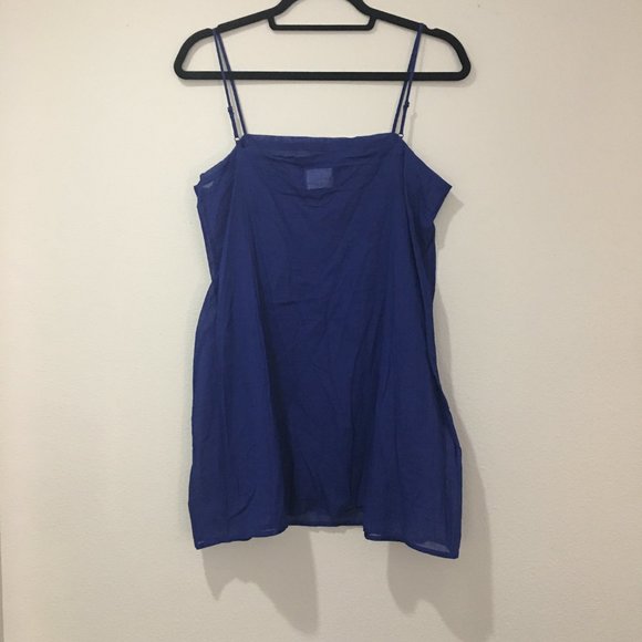 Marant Etoile royal blue Lanikaye mini dress with matching camisole - Picture 4 of 9